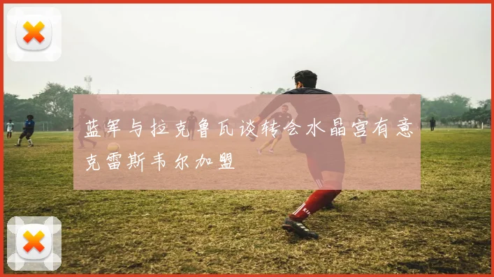 蓝军与拉克鲁瓦谈转会水晶宫有意克雷斯韦尔加盟